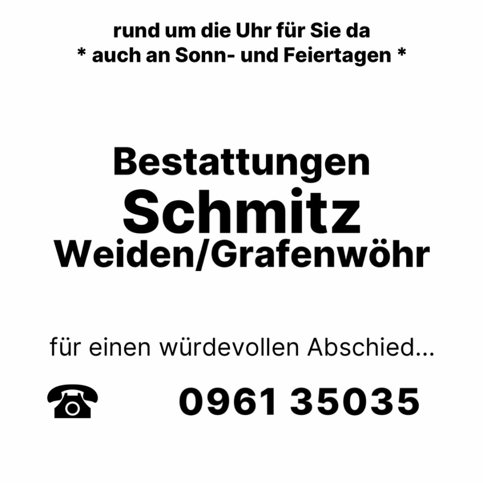 Beerdigungen Grafenwöhr